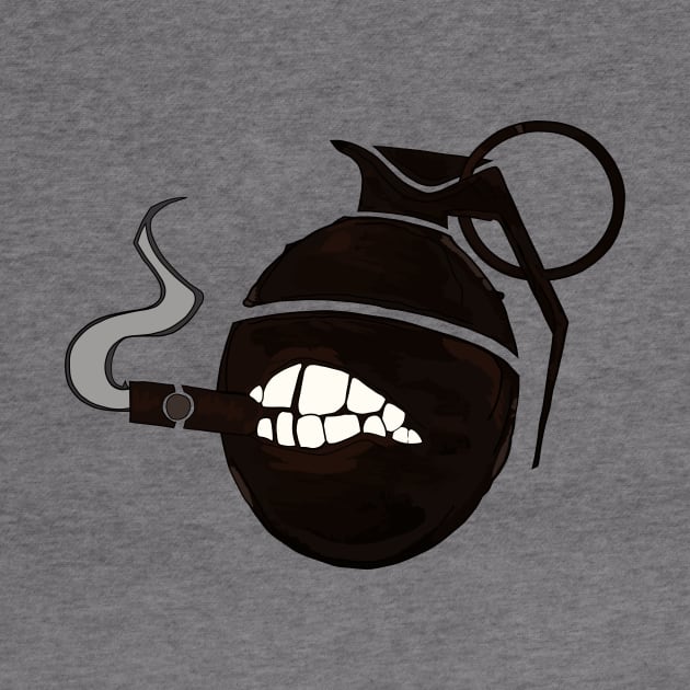 Smoking Grenade by Joshessel